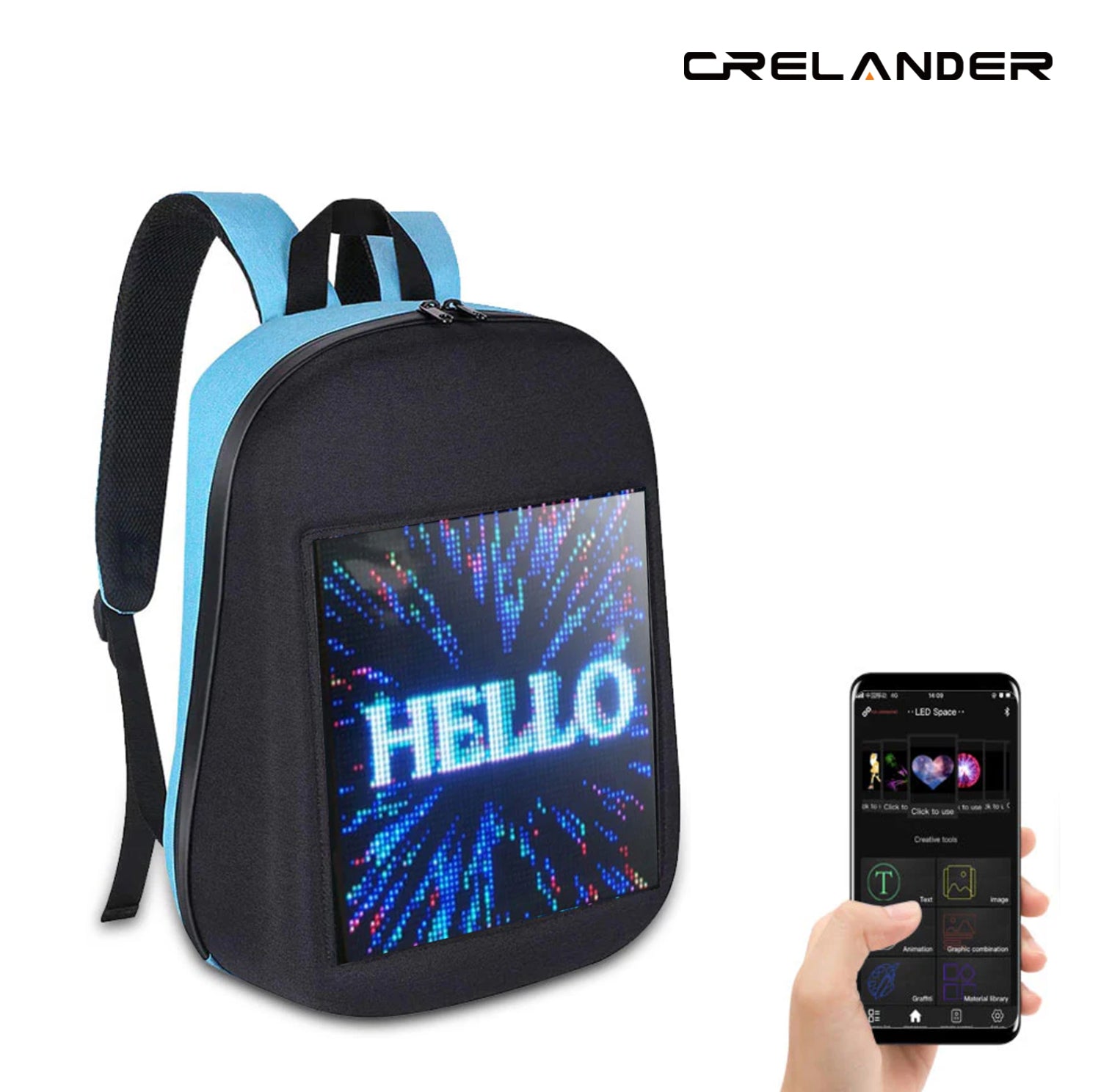 Led dynamic backpack hotsell