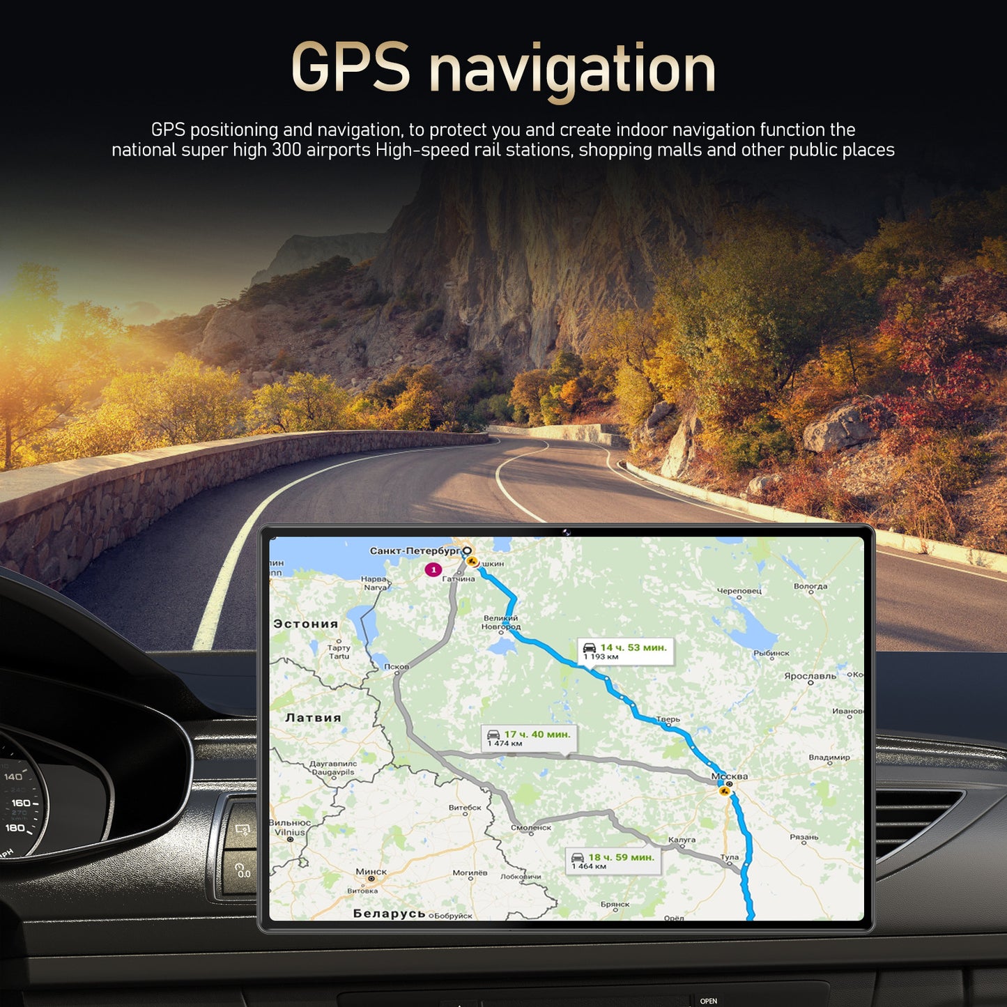 CRELANDER 10.1-inch Android 14 dual-band WiFi ultra-thin drama-chasing entertainment