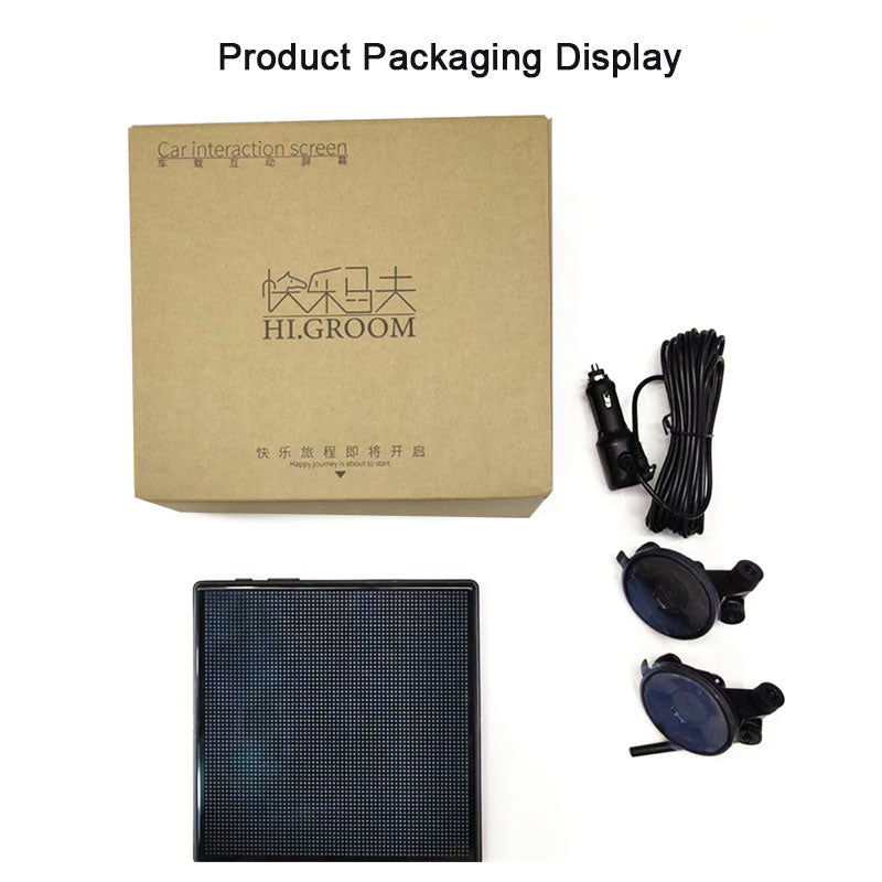 Crelander CAR STAR Voice Control LED Display For Car(64*64)