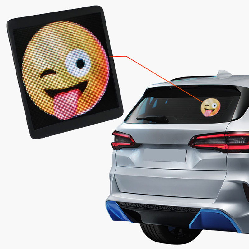 lever factor vogel Crelander Voice Controlled Emoji Car Star LED Display – Crelanders