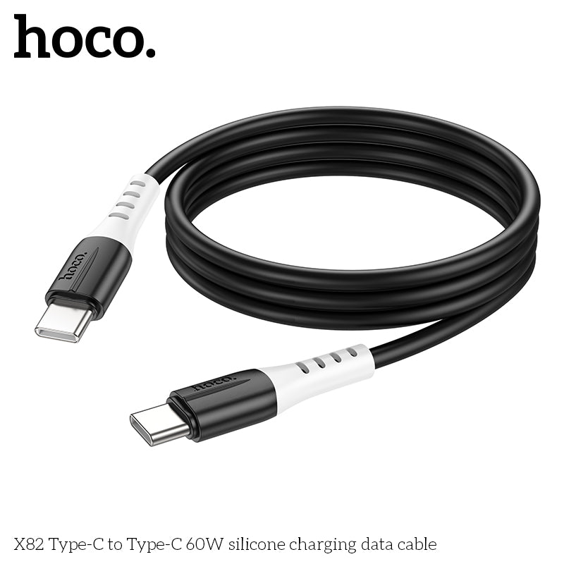 Crelander hoco. X82 IP PD Type-C Silicone Fast Charging Data Cable