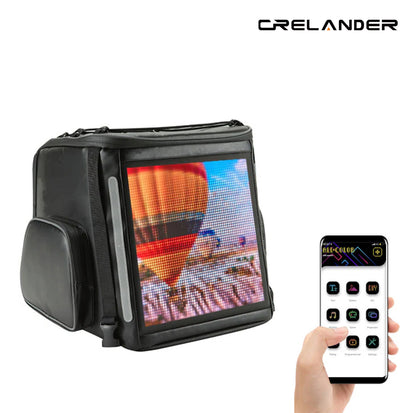 CRELANDER Waterproof Motorcycle Seat Tail Boxes With Led Display -revnsk8