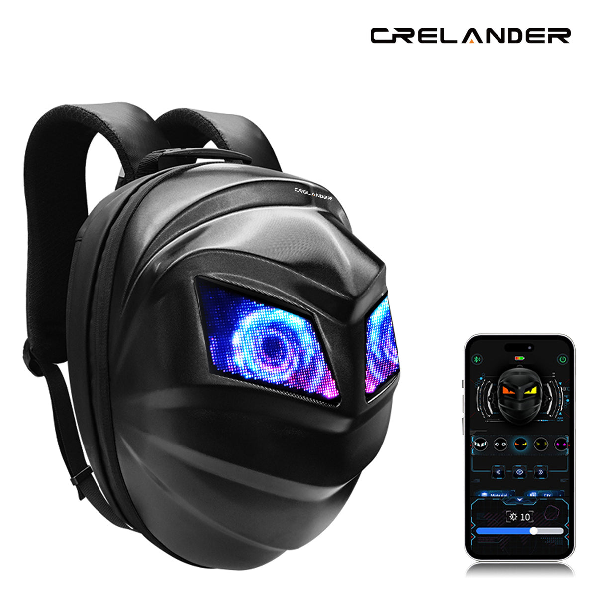 Led Knight Backpack. Amazon CRELANDER LED Knight Backpack (Black Knight) – Crelanders