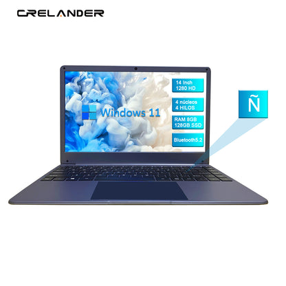 CRELANDER 14 Inch Laptop Intel Celeron N4020 IPS Screen