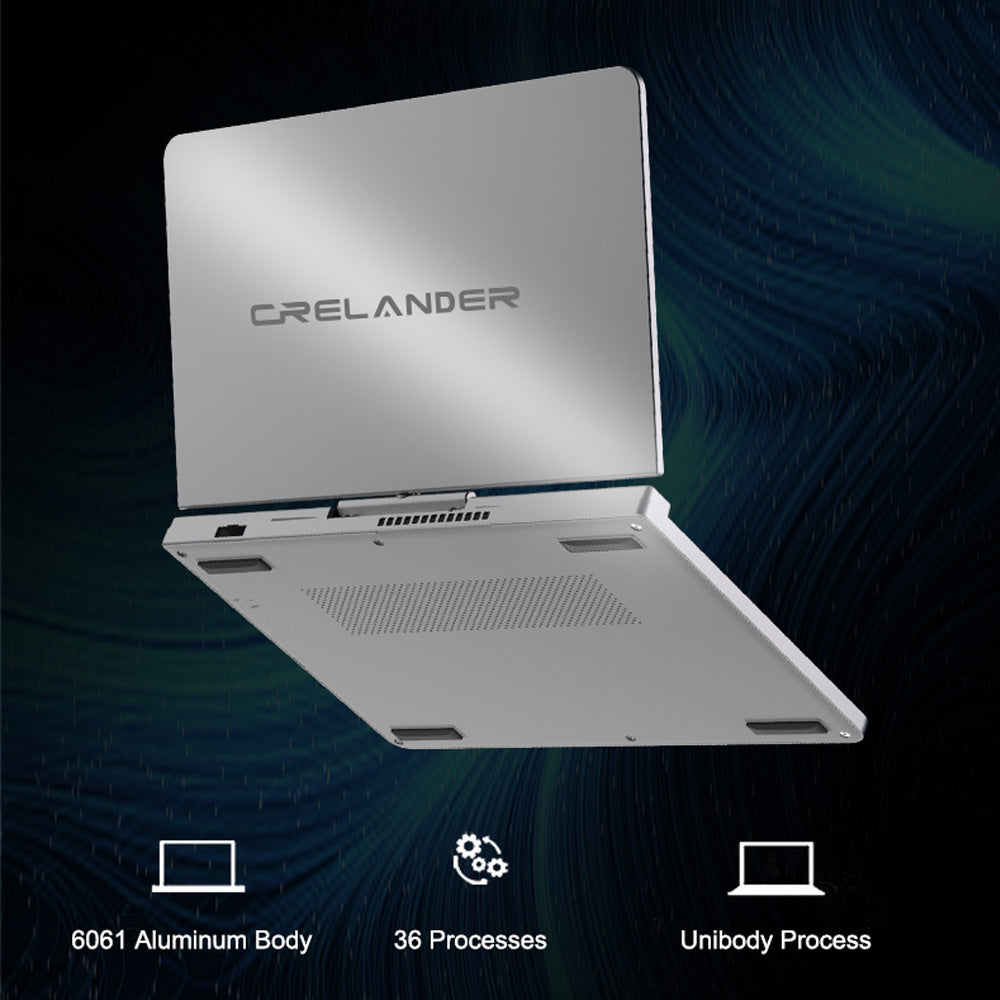 Crelander P8 Pocket Laptop 8 inch Intel Alder Lake N100 Mini PC
