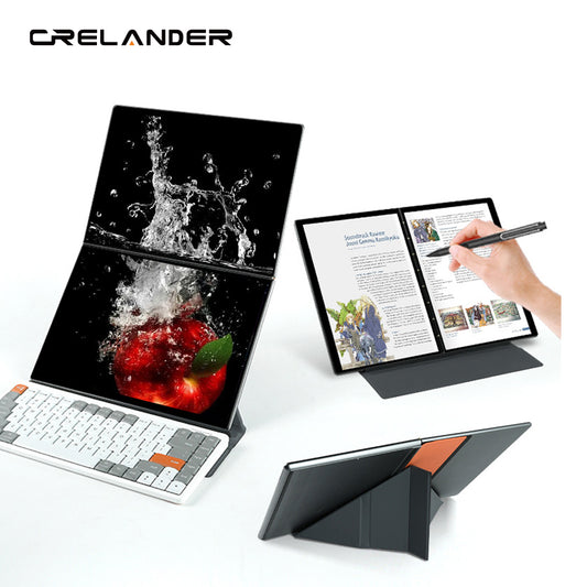 CRELANDER YG13  dual screen Laptop 13.5"+13.5" Touch Screen Intel N100 processor