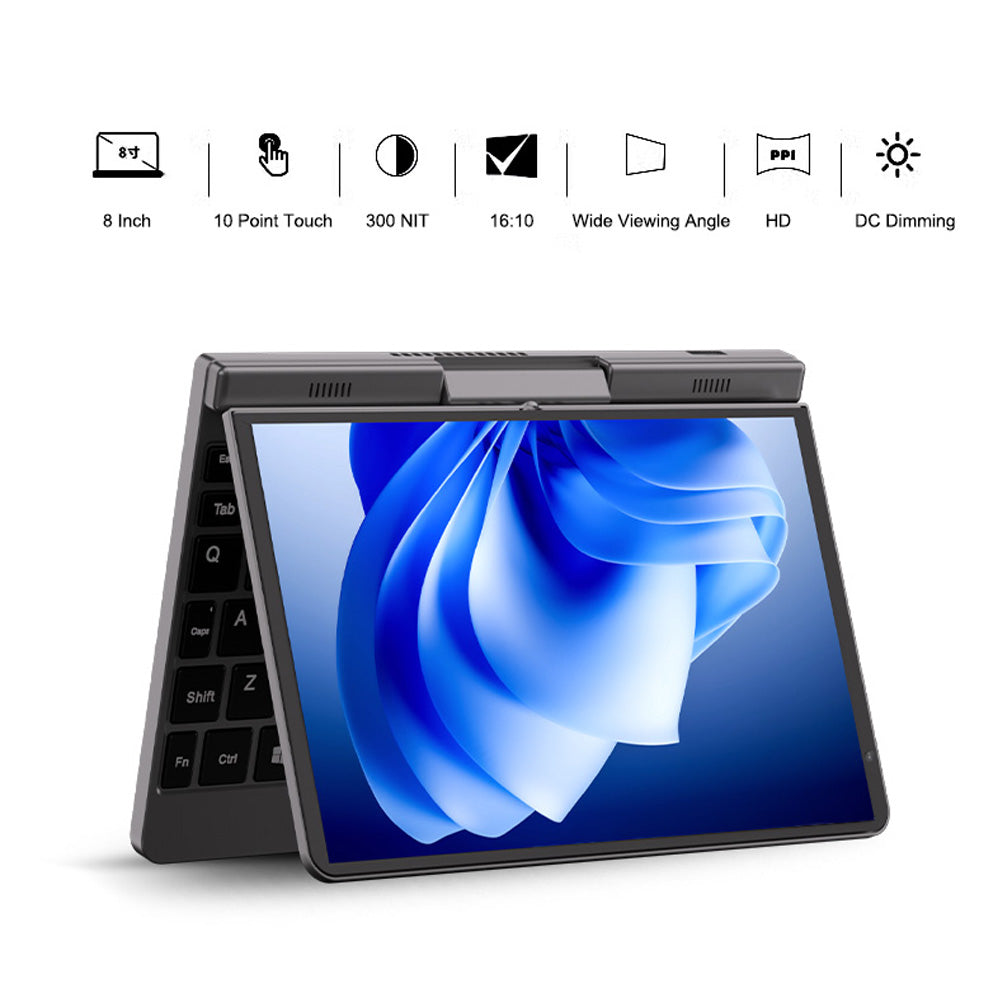 CRELANDER  P8  8 Inch Tablet Mini PC Touchscreen Rotating 360 Degree