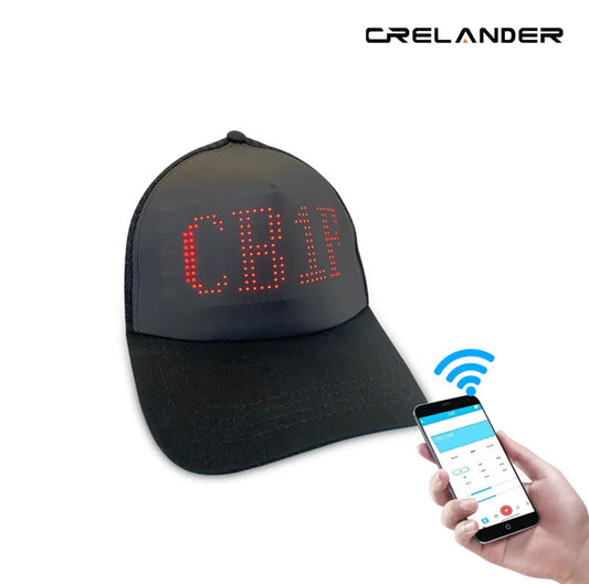 Crelander Customized Bluetooth Smart LED Display Hat