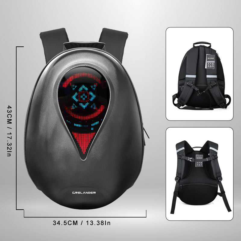 Led Knight Backpack. Amazon CRELANDER Ocean Heart LED Knight Backpack – Crelanders