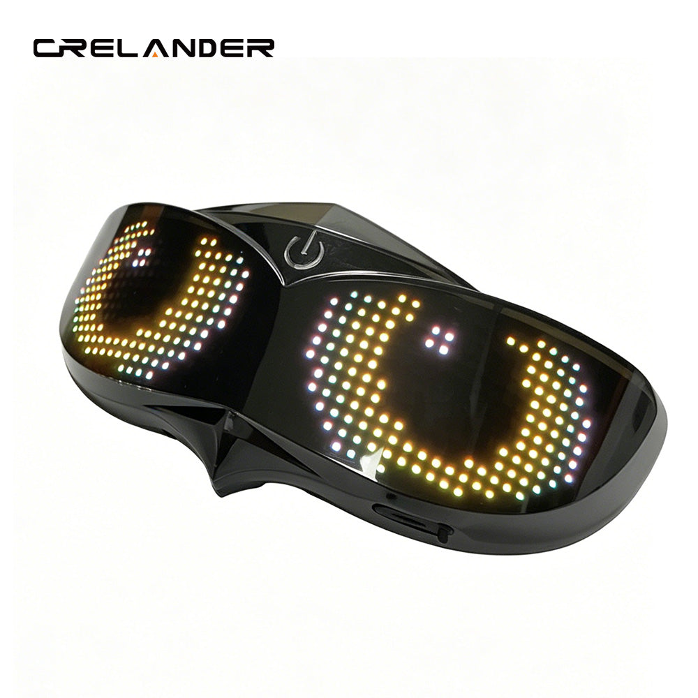 Crelander Helmet lights and bicycle taillights with cool LED colors, perfect for outdoor cycling(Helmet not included).