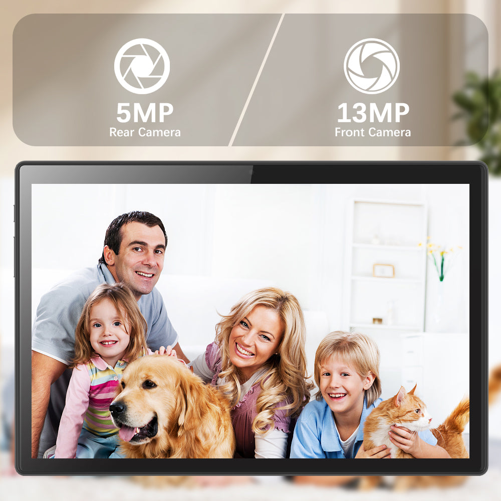 CRELANDER T50 Tablet PC 10.1 Inch IPS Screen Octa Core 16GB+128GB Dual