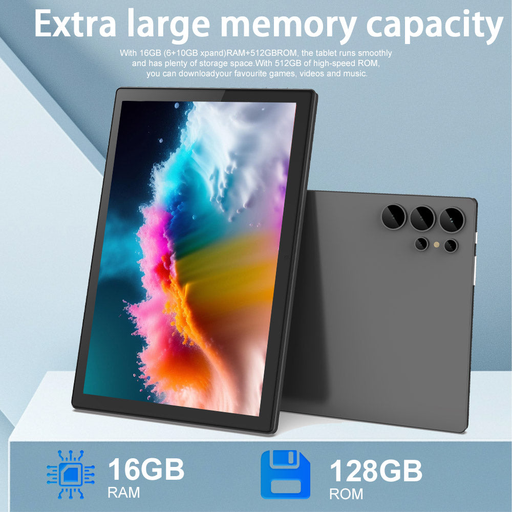 CRELANDER T50 Tablet PC 10.1 Inch IPS Screen Octa Core 16GB+128GB Dual