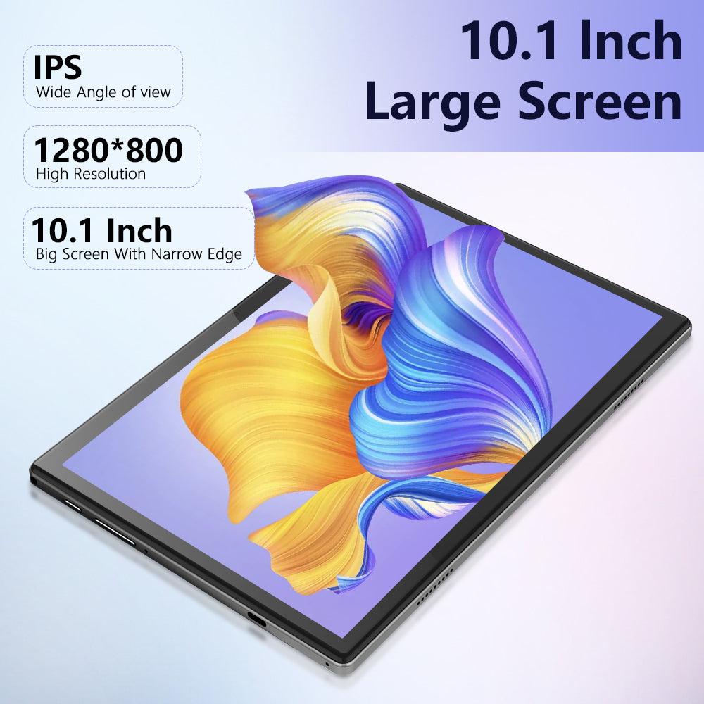 CRELANDER T50 Tablet PC 10.1 Inch IPS Screen Octa Core 16GB+128GB Dual