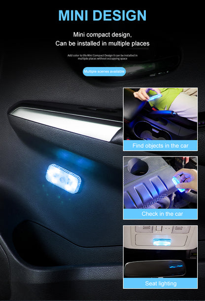 Luz LED de control táctil recargable Crelander para automóvil