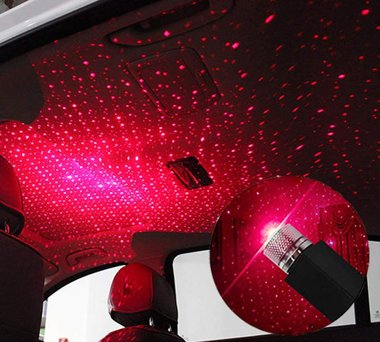 Crelander LED Star Night Light para techo de coche, dormitorio