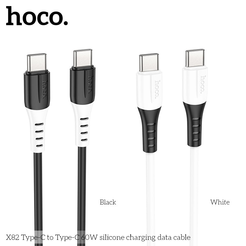 Crelander hoco. X82 IP PD Type-C  Silicone Fast Charging Data Cable