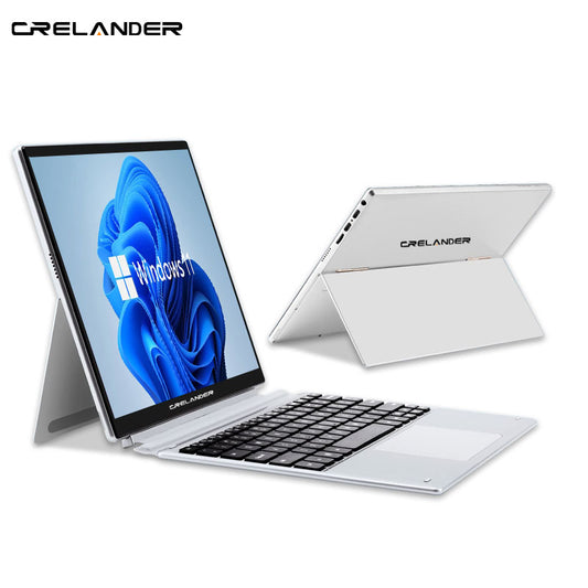 CRELANDER Ultra Thin Laptop 12.3 Inch 2000*3000p 3K HD Intel 10th Generation RAM 8GB SSD 512GB Windows 11 Touch Screen Laptop