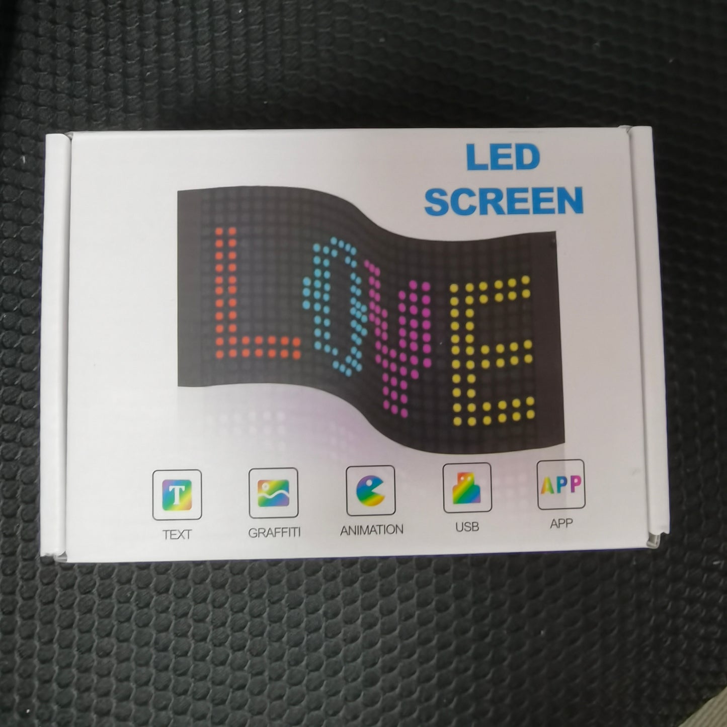 Señal de panel LED flexible con control de aplicación inteligente Bluetooth Crelander