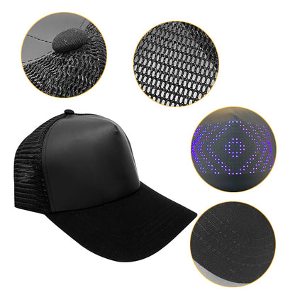 Sombrero de pantalla LED inteligente Bluetooth personalizado Crelander
