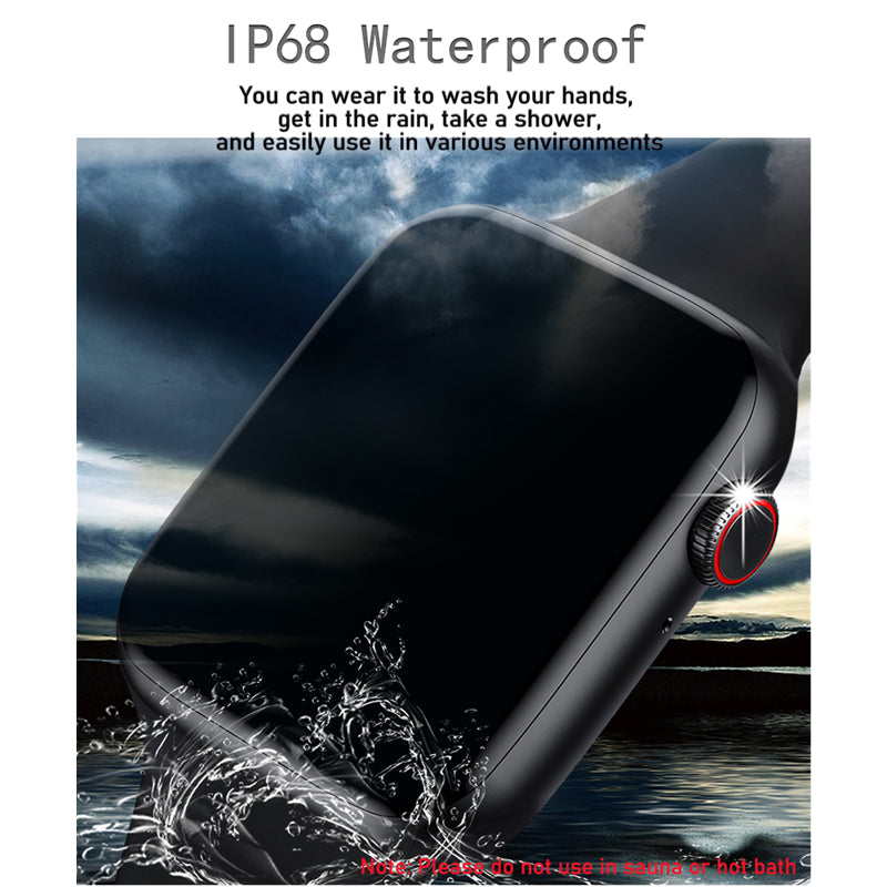 W37 Smartwatch IWO Reloj Inteligente Waterproof Heart Rate Sport Fitness Tracker Series 7 Smart Watch