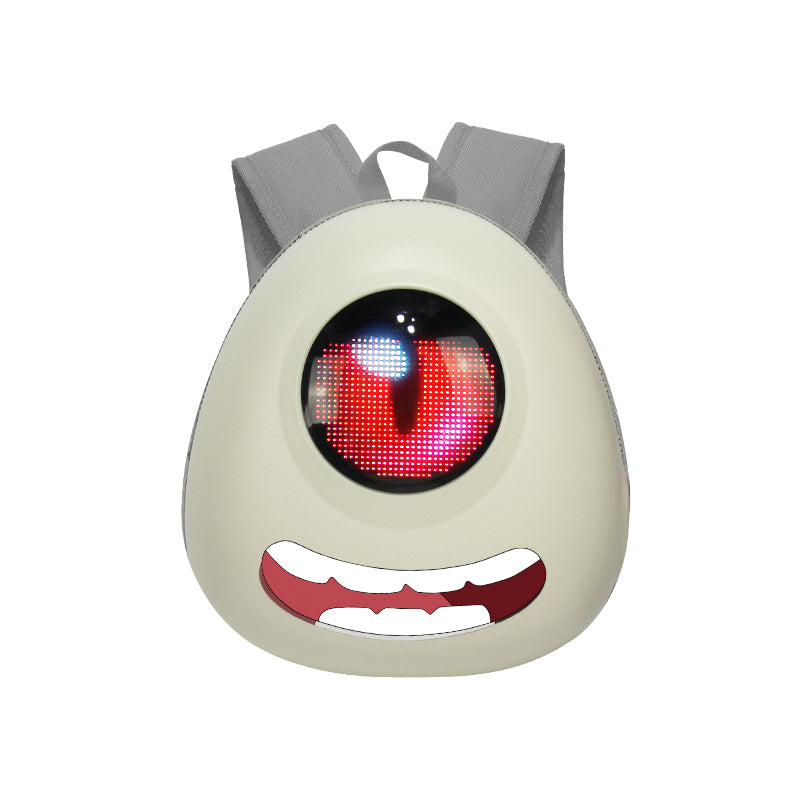 Crelander Monster LED Bolso para niños con ojos