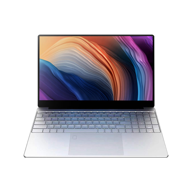 New Slim 15.6 inch Laptop Intel J4125 CPU Computer Laptop With Fingerprint and Backlight Keyboard